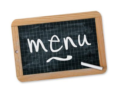 cantine menu